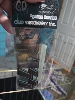 Silver Bottle Opener Keychain
